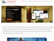 Tablet Screenshot of numericsoft.net